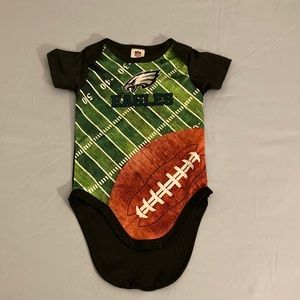 Brand new never worn Eagles NFL onesie